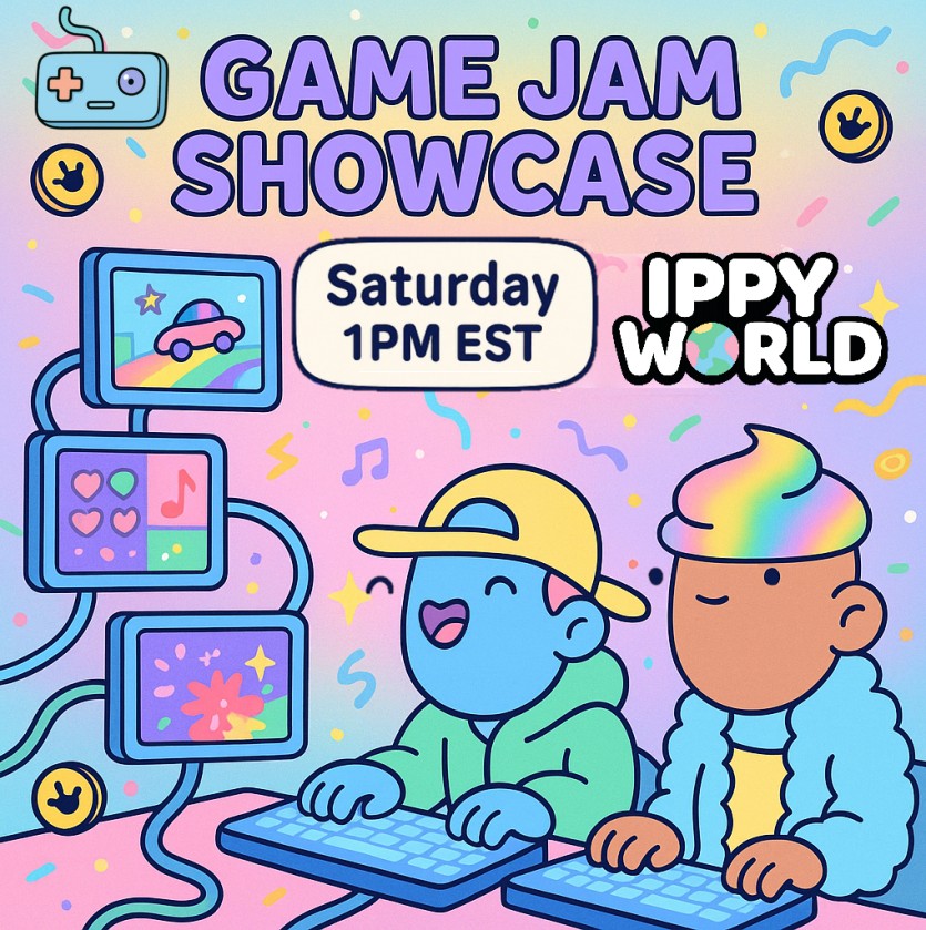 Tomorrow afternoon will be EPIC 🎮🌈

I’m teaming up with Pawky to playtest a bunch of community-made games from the Doodles x Farcade Game Jam!

🗓️ Saturday, 1PM EST
🏆 Prizes, laughs, creativity

If you love Doodles, games, or top-tier vibes… don’t miss this 👇
🔴 Streaming