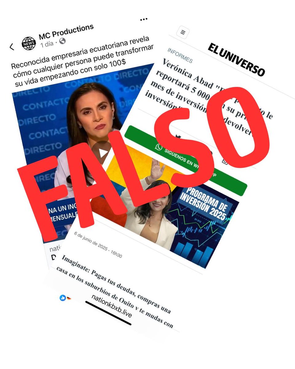 🚨 COMUNICADO A LA CIUDADANÍA

Se está difundiendo información falsa sobre mi persona y sobre supuestos programas o iniciativas que no existen ni cuentan con mi respaldo.

Aclaro de manera enfática que no tengo operadores políticos, recaudadores de fondos ni gestores de proyectos