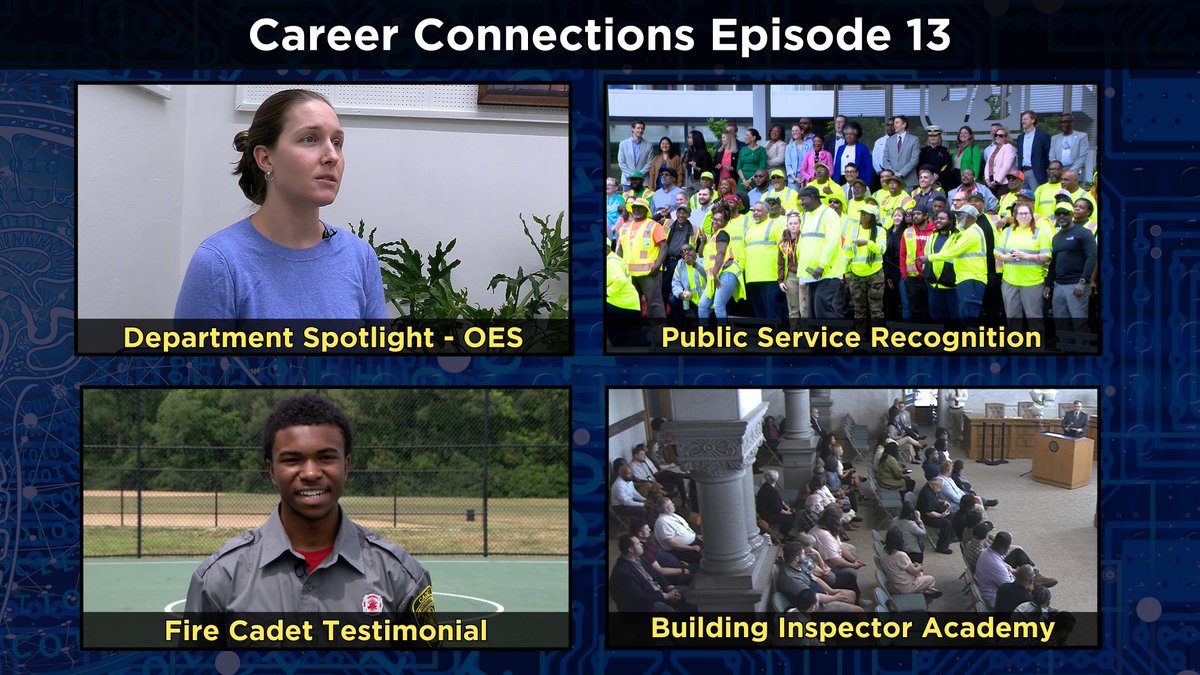 CitiCable's tweet image. Career Connections Episode 13

In this episode: OES Department Spotlight, Public Service Recognition highlights, Fire Cadet testimonial and Building Inspector Training Academy highlights.

Vimeo link: vimeo.com/1087247436