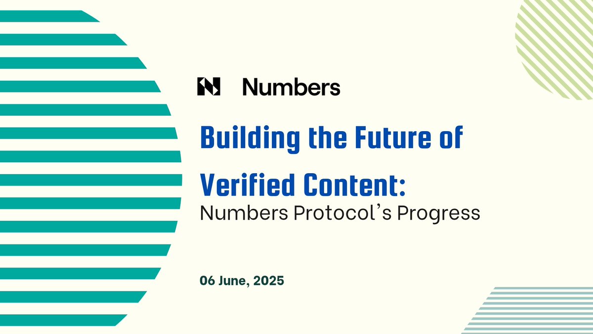 pablobtc46883's tweet image. Exciting times ahead for @numbersprotocol! 🌞 
We&apos;re working on a game-changing transformation for certified content sharing, building on our learnings and expertise to reshape the future of trustworthy digital content.

#NumbersProtocol #VerifiedContent #Innovation