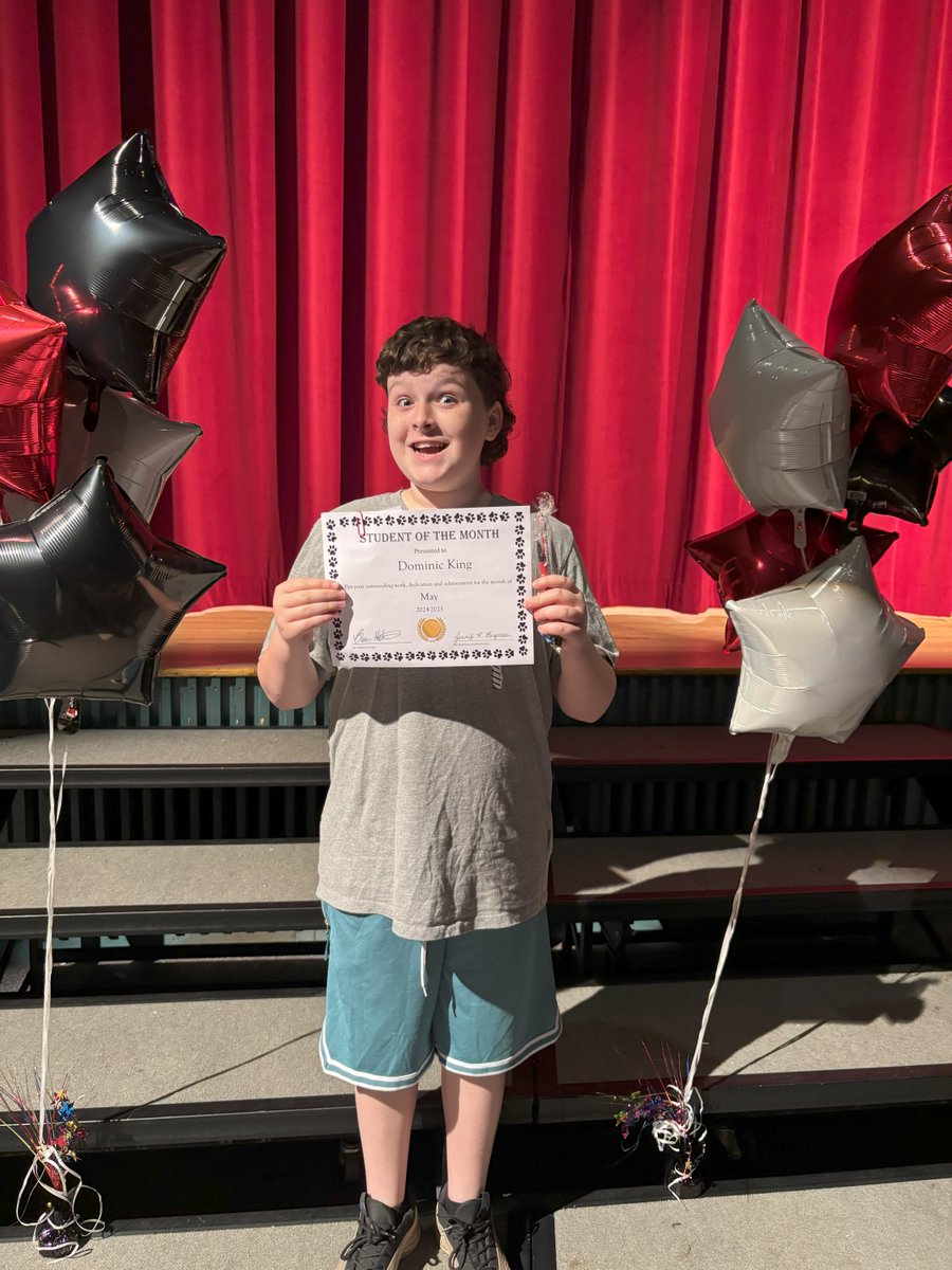 Congrats to our spring/4th quarter Students of the Month! Please join us in congratulating them on their hard work and commitment to excellence!