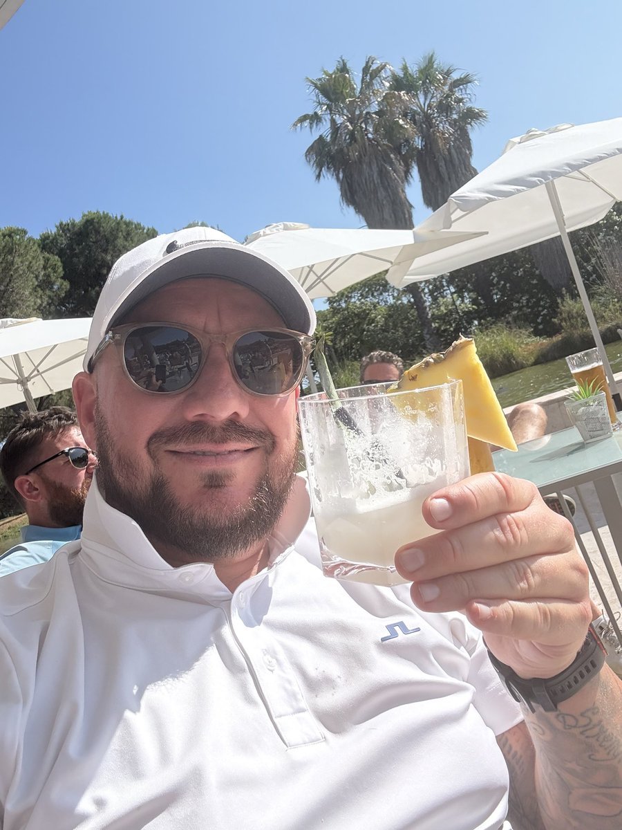 Just got off the golf course in Portugal my phones off about Ange, pina colada Ohara is out out chat tomorrow 😂❤️
