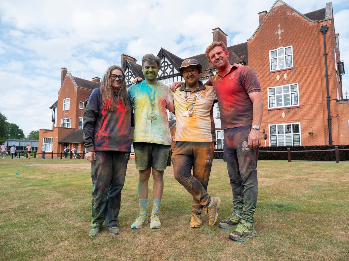 We're never quite sure who enjoys the Colour Run more - the pupils or the staff! Before school exam season got underway pupils across the school took part in this annual fun event to raise money for the House Charities. One of the largest ever entries with 250 pupils enjoying the