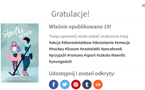 adelekpl's tweet photo. Wlasnie wrzucilam nowy rozdzial :D #twitteroweksiążkary https://t.co/gJdvCEyUSz
