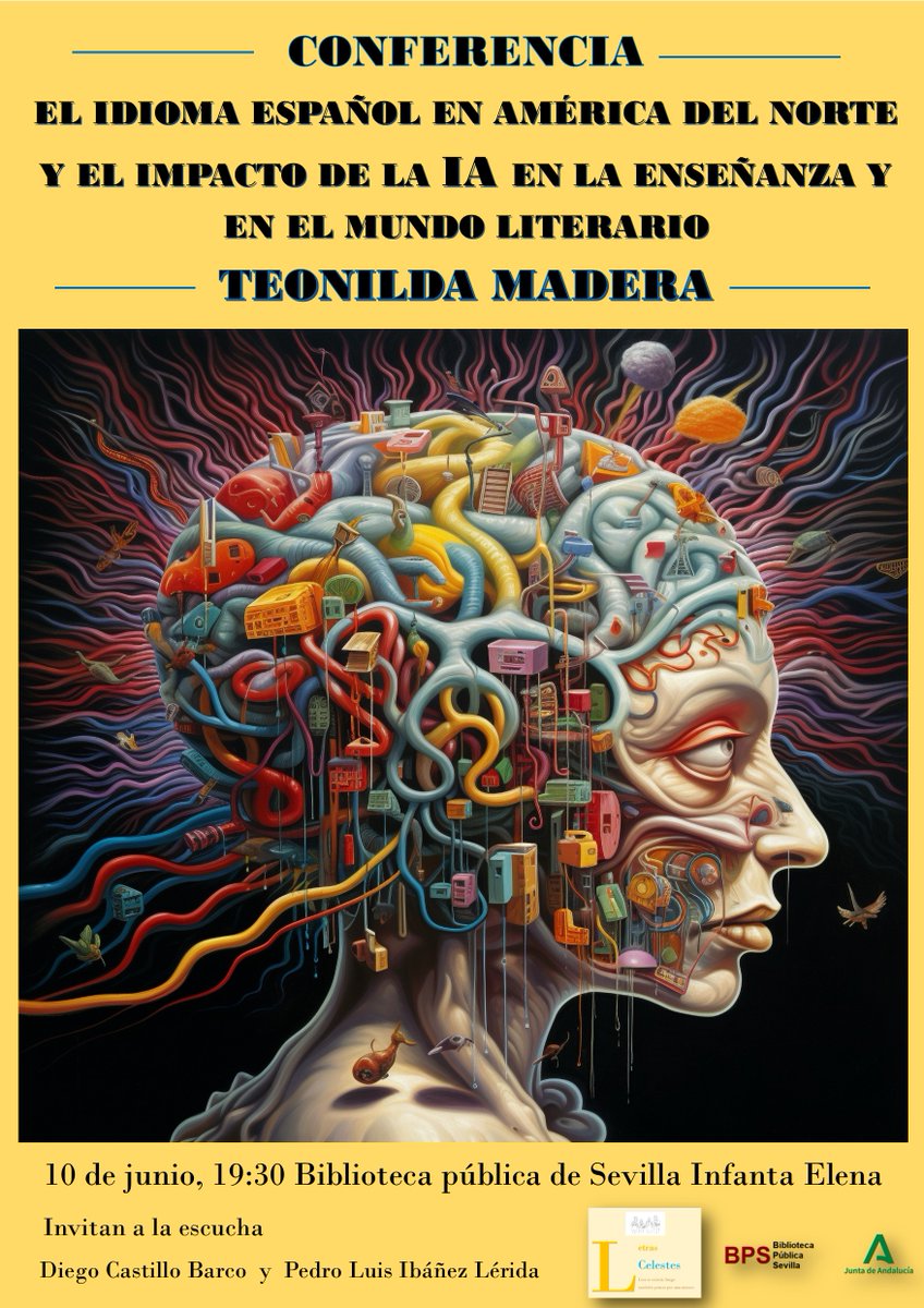 Biblioteca Sevilla (@bibsevilla) on Twitter photo El próximo martes 10 de junio en <a href="/bibsevilla/">Biblioteca Sevilla</a> se charla sobre...
<a href="/CulturaAND/">Cultura Junta de Andalucía</a>
<a href="/Teonilda/">Teonilda Madera</a> El próximo martes 10 de junio en <a href="/bibsevilla/">Biblioteca Sevilla</a> se charla sobre...
<a href="/CulturaAND/">Cultura Junta de Andalucía</a>
<a href="/Teonilda/">Teonilda Madera</a>