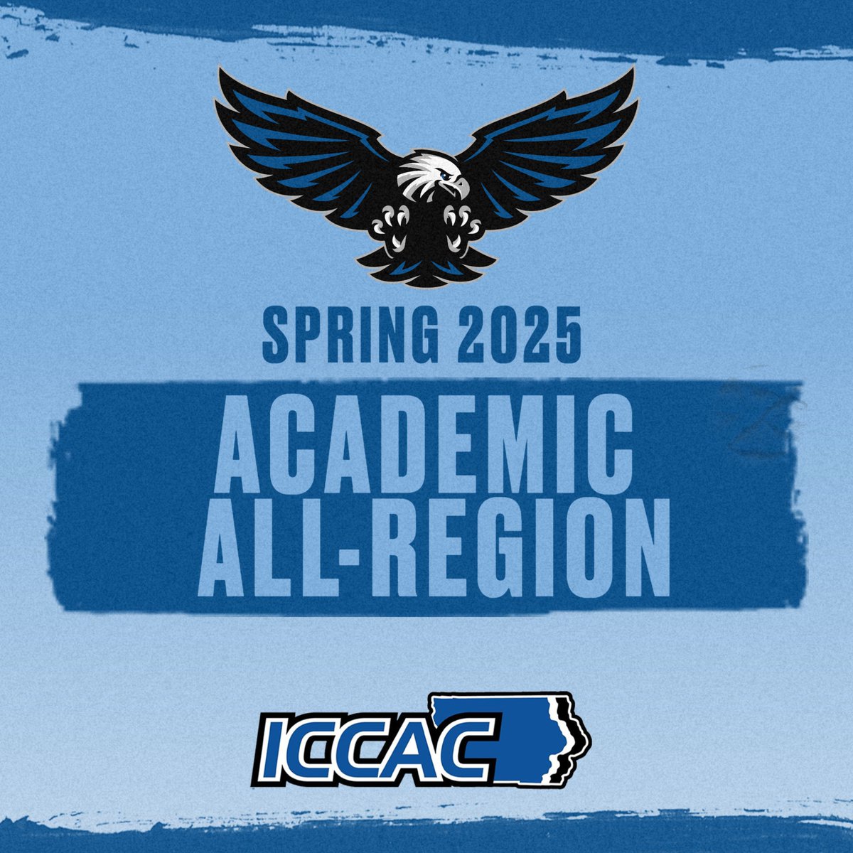 Congratulations to our 85 student-athletes who earned Spring 2025 Academic All-Region honors! 

First Team Honors🥇- 67 athletes
Second Team Honors🥈 - 16 athletes

🔗iccac.org/general/2024-2…