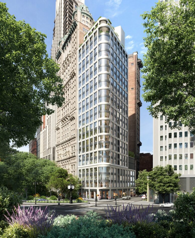 CWCBuilds's tweet photo. Last two mast climbers being removed from 1 Park Row.  Congratulations to the team who can now complete the façade.  Please see this project as featured in YIMBY.#cauldwellwingate #cwcbuilds #newyorkconstruction #nycconstruction #construction
https://t.co/b3d2sd5Aq2 https://t.co/SKHDohZFmU
