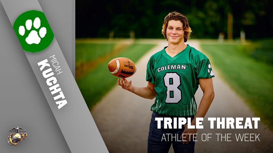 Triple Threat Athlete of the Week: Micah Kuchta, Coleman #wisfb #wiswrestling #wistrackandfield

wissports.net/news_article/s…