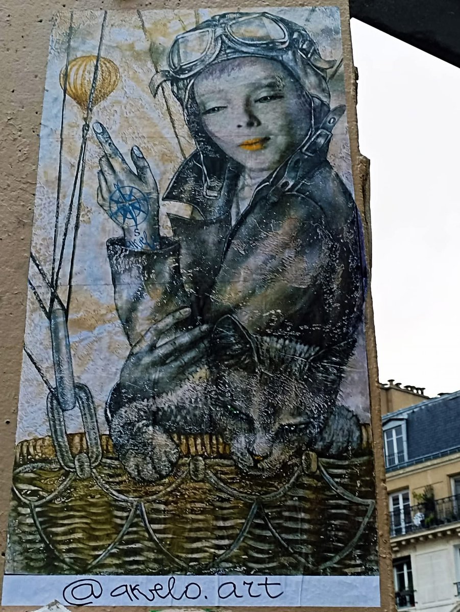 PatrickFavrel's tweet photo. #StreetArt by #akelo, Génia Akoulova , in #Paris 20th
#akeloart
#streetartbelleville , #Streetartparis20e https://t.co/zF4xjxeBRD
