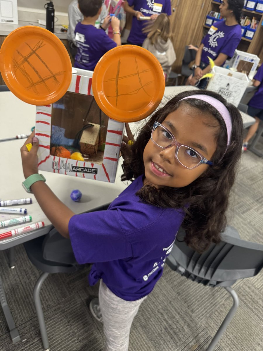 InventProsper's tweet photo. The last day of Camp Invention and these future innovators are wrapping up their big ideas! 🧠💡 From blueprints to breakthroughs, it’s been an amazing week watching them bring their projects to life. #CampInvention #STEMfun #FutureInventors #InnovationUnleashed https://t.co/s0eu5HNO2a
