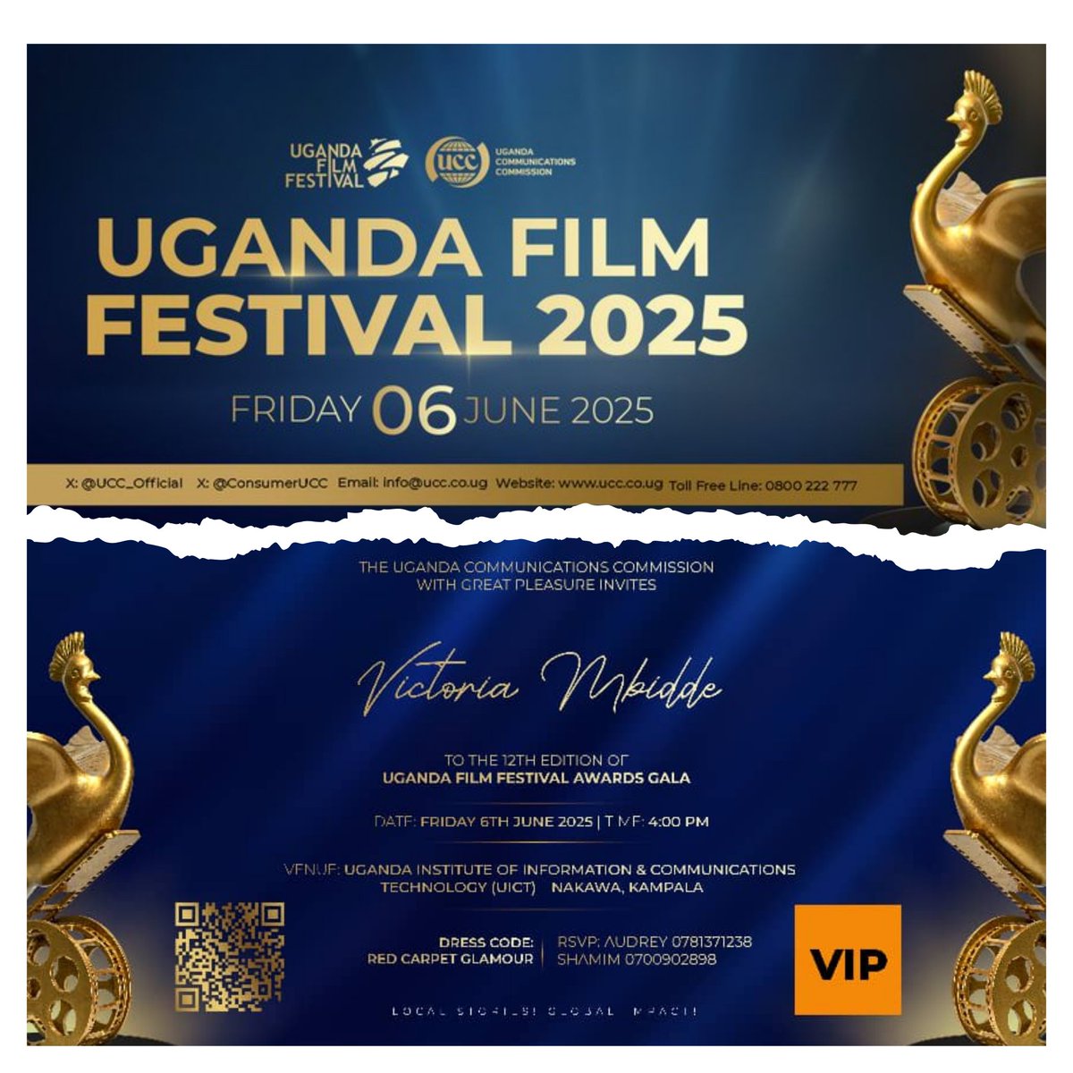 Celebrating Ugandan stories and Talent #UFF2025 <a href="/UgandaFilm/">Uganda Film Festival</a>