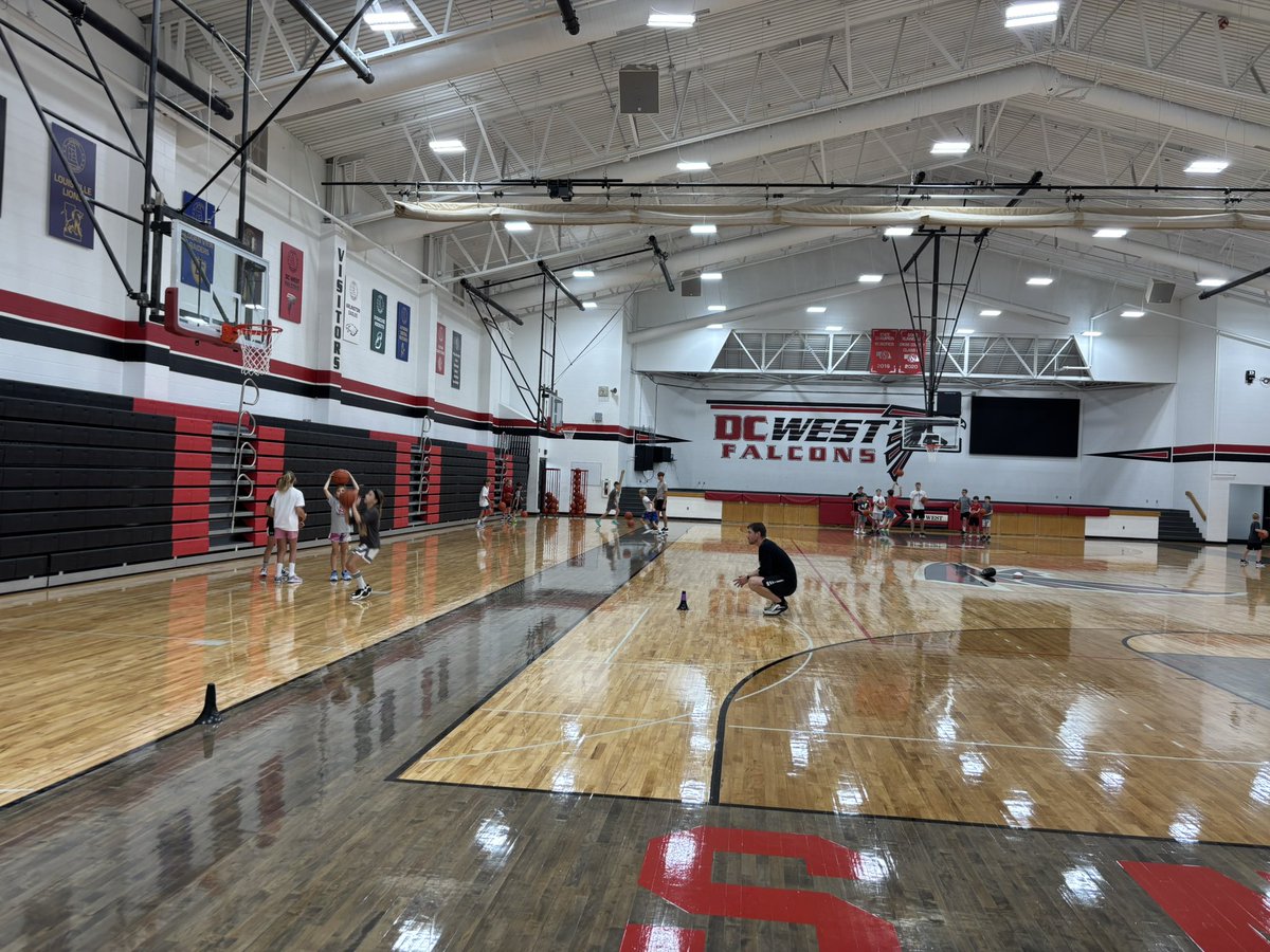 Great 1st day of our summer youth basketball skills workouts! #dcwestpride