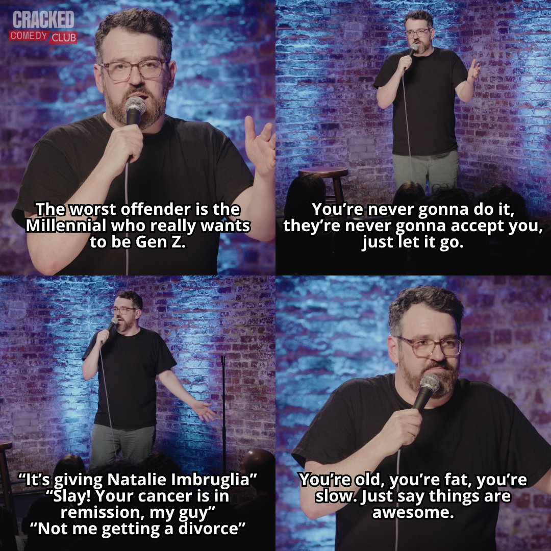 Stop trying to be Gen Z. Watch Dave's full set HERE! youtu.be/D_fff8-OaJ0