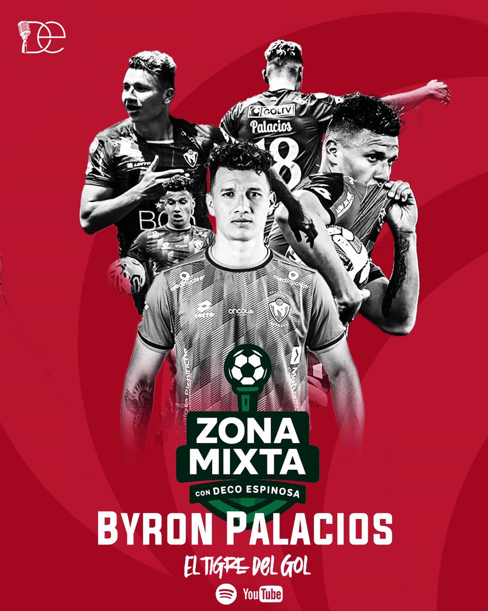 Podcast #2 arriba, en esta ocasión Byron Palacios, el tigre del gol, hablamos de sus inicios, donde trabajó en un mi comisariato hasta llegar a U. Católica, hablamos de TODO episodio imperdible en #ZonaMixta 🎙️🔴