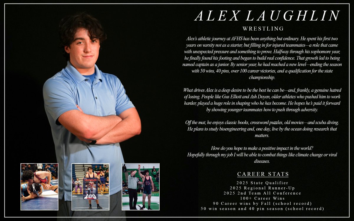 Alex Laughlin 🤼 Wrestling