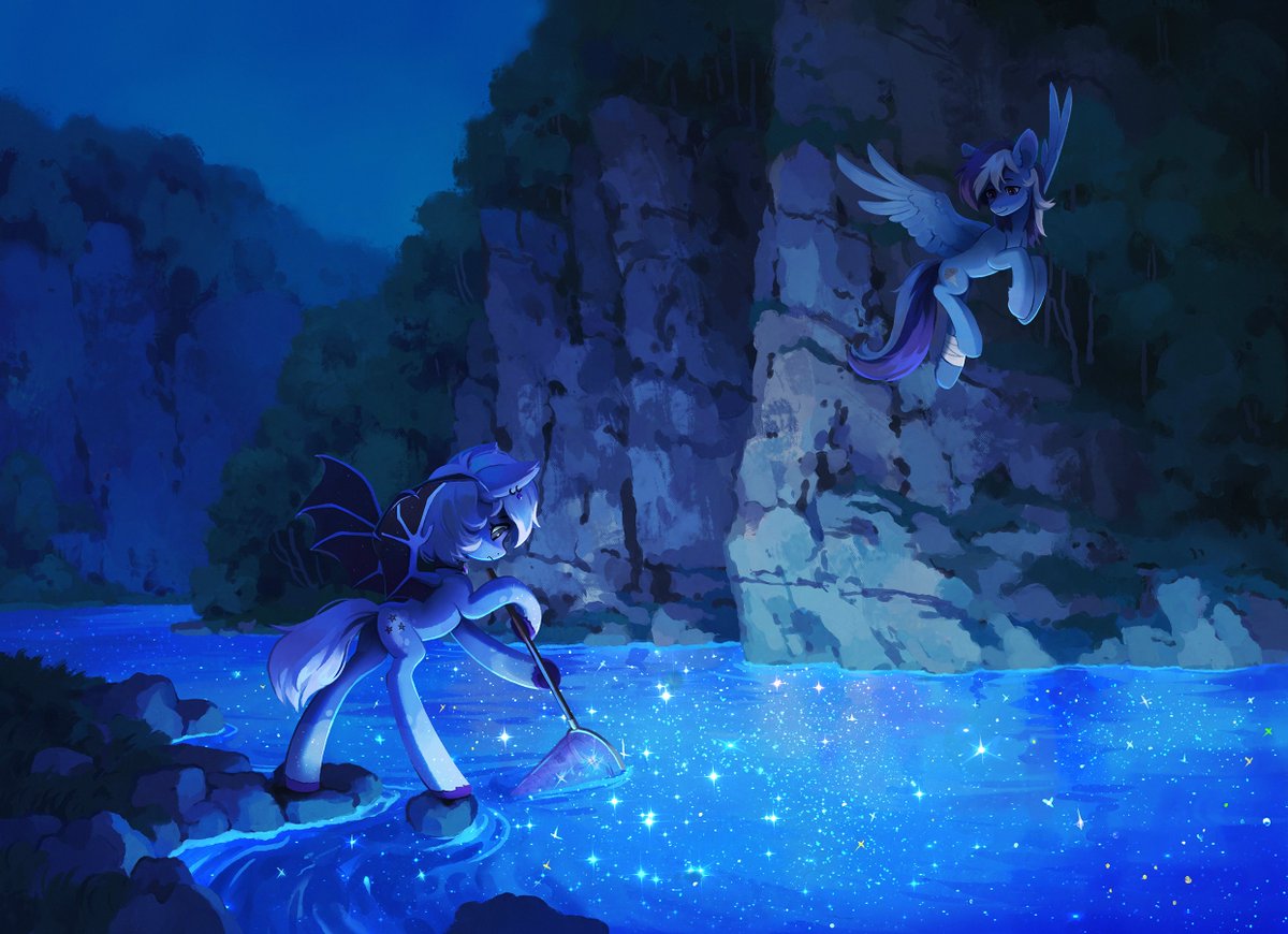 The stars have fallen!

Cоmmissiоn for Silver Lightning 💫