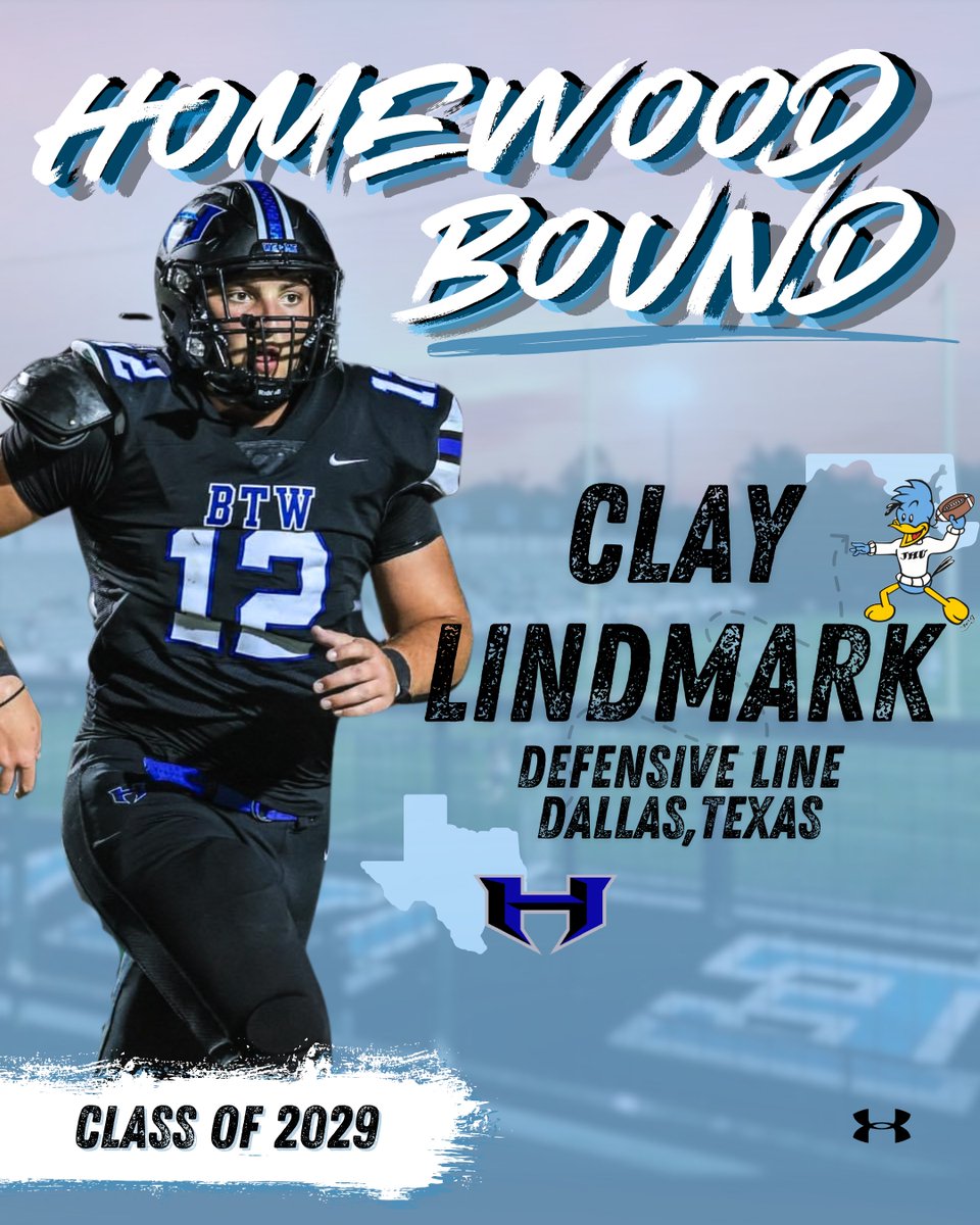 Johns Hopkins Football (@jhu_football) on Twitter photo Welcome to Homewood!
🐦: Clay Lindmark
📍: Dallas, TX
🏈: Defensive Line
❌: <a href="/jclindmark3/">Clay Lindmark</a>
📺:hudl.com/profile/151959…
#PrideandPoise Welcome to Homewood!
🐦: Clay Lindmark
📍: Dallas, TX
🏈: Defensive Line
❌: <a href="/jclindmark3/">Clay Lindmark</a>
📺:hudl.com/profile/151959…
#PrideandPoise