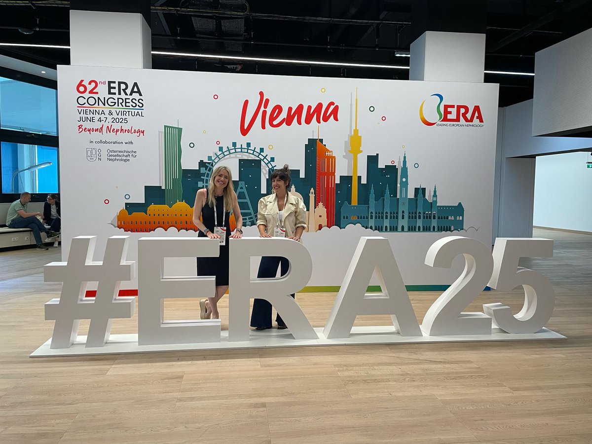 Bye Vienna, what a great congress #ERA2025 🕺🏿Science, friends, and fun!