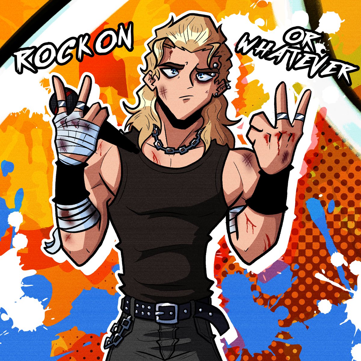 rock on or whatever 🤘 be the rebel of the stage! 🔥