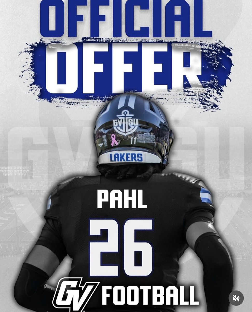 Howell Football (@footballhowell) on Twitter photo Could JP be headed to the 4 time National Champions? Senior Jackson Pahl was offered by Grand Valley State University this week. A gifted athlete who also is currently rocking a 4.0 GPA!
#HHF 💚💛
<a href="/gvsufootball/">GVSU Football</a>
~ 📸 by Kristie Brown Could JP be headed to the 4 time National Champions? Senior Jackson Pahl was offered by Grand Valley State University this week. A gifted athlete who also is currently rocking a 4.0 GPA!
#HHF 💚💛
<a href="/gvsufootball/">GVSU Football</a>
~ 📸 by Kristie Brown