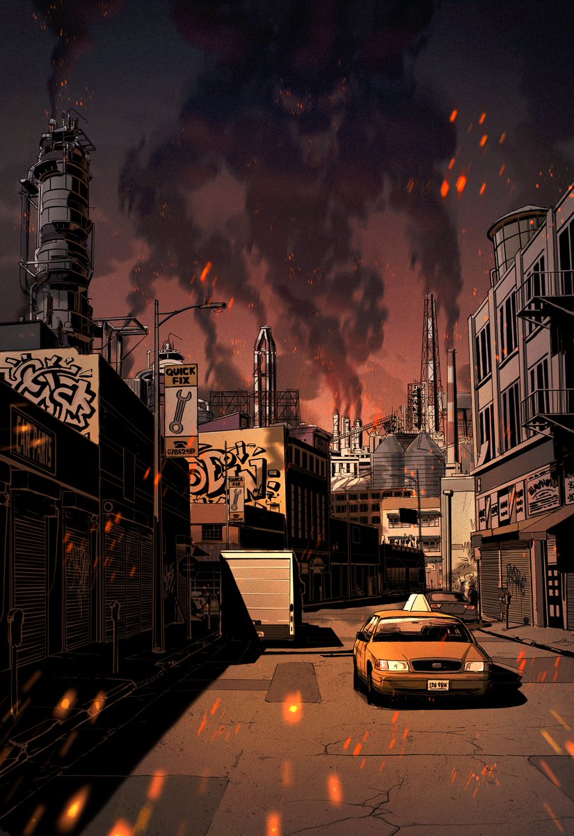 Las fábricas escupen humo, pero eso no es lo que tapa el cielo.
La Ciudad está cubierta por algo peor.
Un velo que oculta a los mitos. A los monstruos. A ti.
Porque tú también eres una leyenda… y estás a punto de despertar.
City of Mist en Backerkit:
backerkit.com/call_to_action…