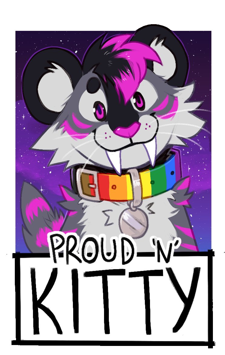 Wear your colours loud and proud! 🏳️‍🌈💖🩶
🖼: @/DamnTazzle