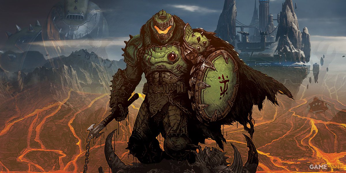 KingAvant_'s tweet photo. The fans of @DOOM &amp; @Fortnite need a new skin of Doom Slayer from The Dark Ages along with a picaxe and glider. @MarkRein can you make it happen? 👀 #DOOM #Fortnite https://t.co/CQ9eFIDcSq
