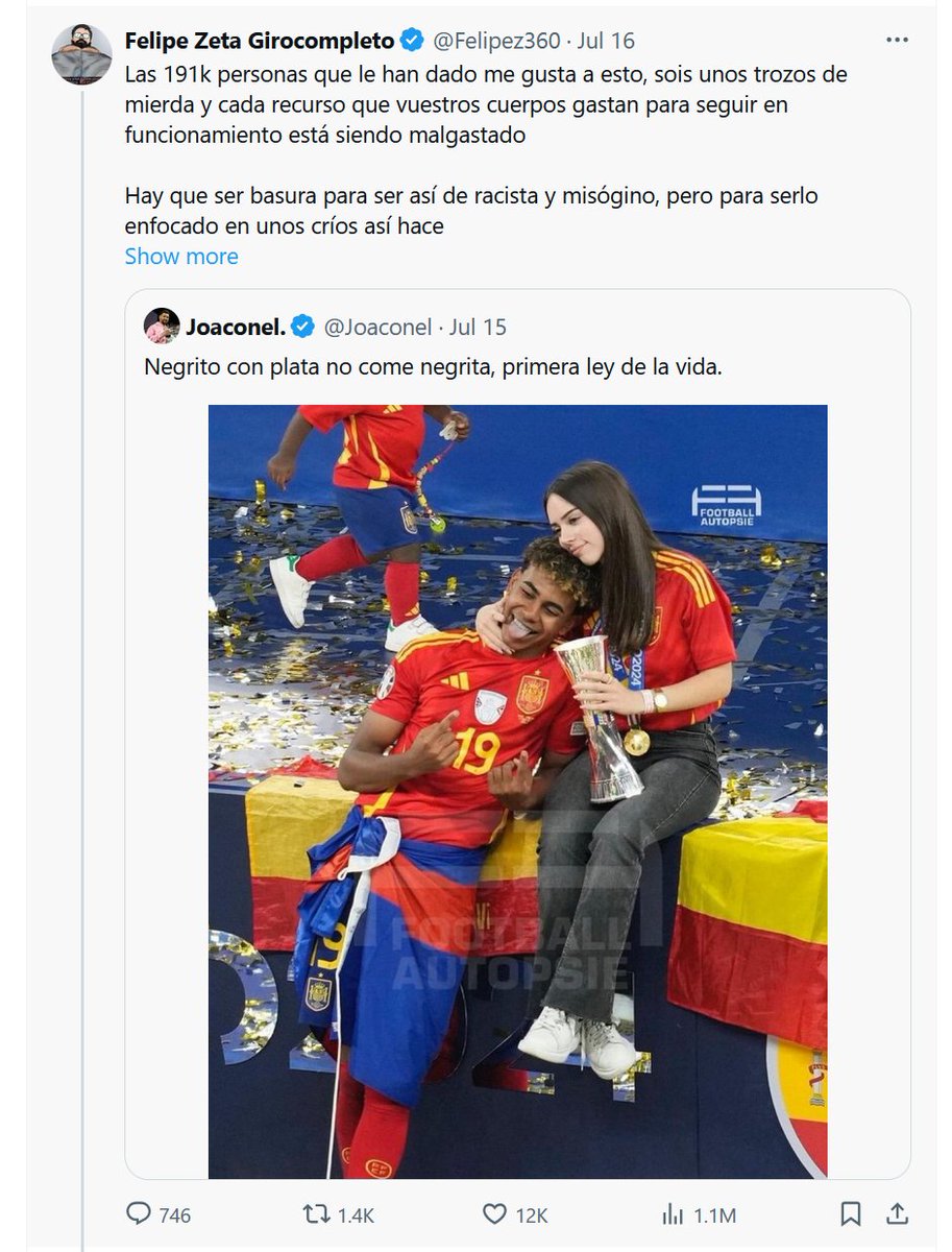 PerrugaZohar's tweet image. Este tipo es un hijo de puta, y su comunidad una basura