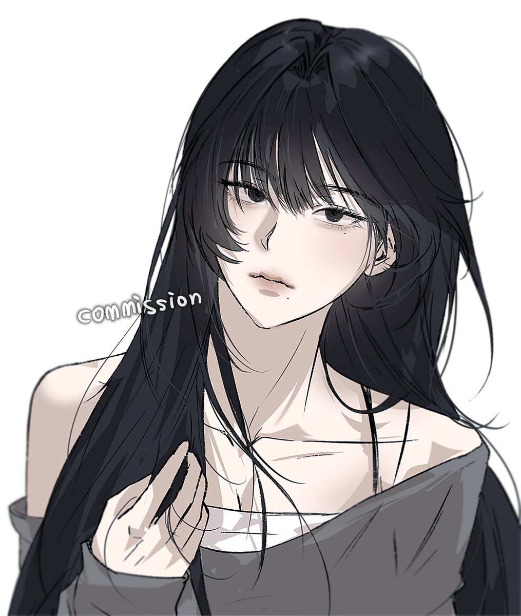 #Commission  
ONLY 여캐 러프타입 
당일 마감으로 작업했습니다