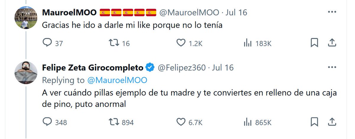 PerrugaZohar's tweet image. Este tipo es un hijo de puta, y su comunidad una basura