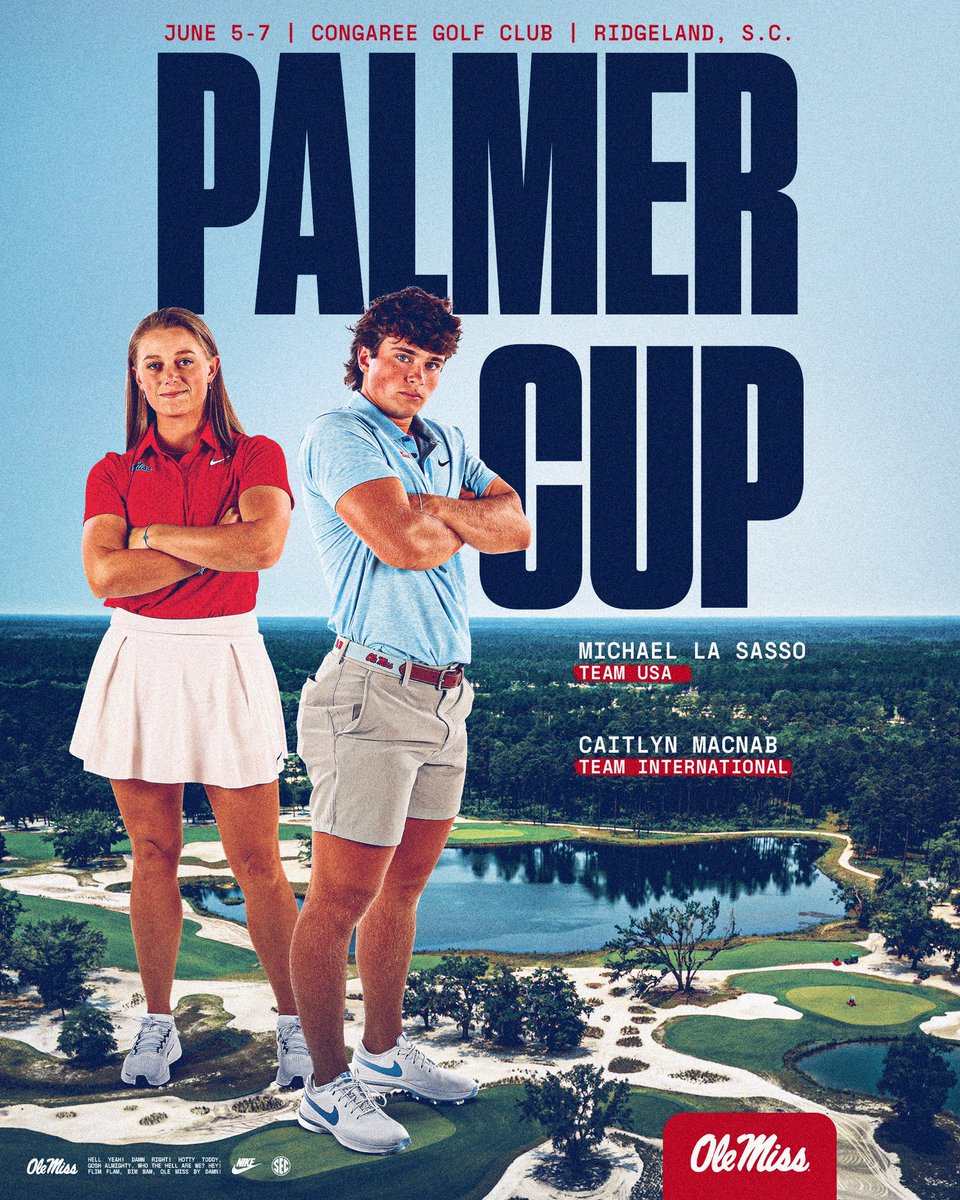 Ole Miss Women’s Golf (@olemisswgolf) on Twitter photo Representing 🇿🇦.
Caitlyn Macnab continues play today at the <a href="/ArnoldPalmerCup/">Arnold Palmer Cup</a>.
#HottyToddy 🔵🔴 Representing 🇿🇦.
Caitlyn Macnab continues play today at the <a href="/ArnoldPalmerCup/">Arnold Palmer Cup</a>.
#HottyToddy 🔵🔴