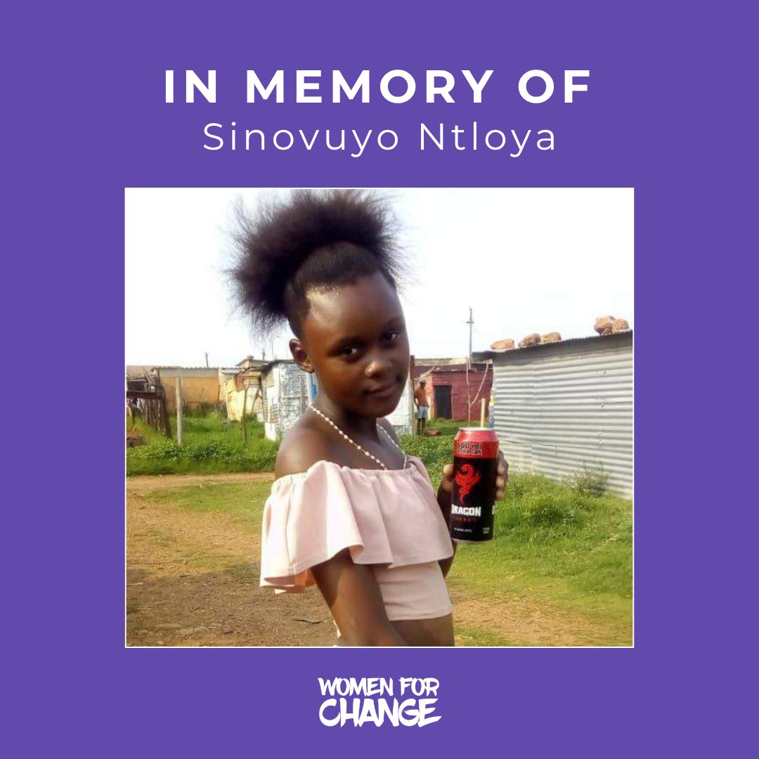 Sinovuyo Ntloya, 16, was allegedly stabbed to death by her boyfriend at his home in Wedela, Carletonville, Gauteng, on 20 May 2025.

She was last seen the day before, after leaving a spaza shop. It is alleged that she was later murdered by her boyfriend. Sinovuyo’s naked body was