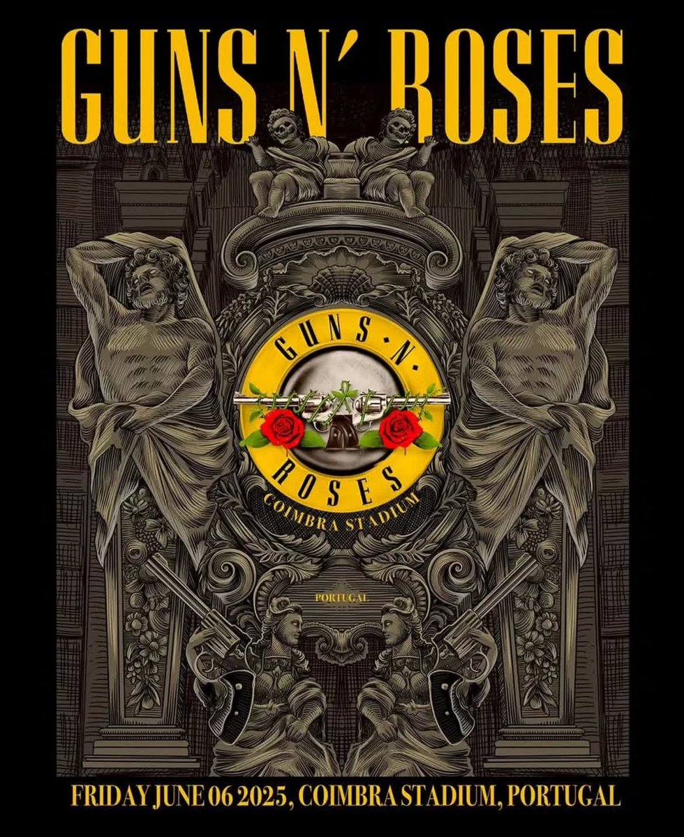 Tonight 🎩
Have a great show✨
@Gunsnroses Tour’25 in Coimbra 🇵🇹
<a href="/Slash/">Slash</a>
