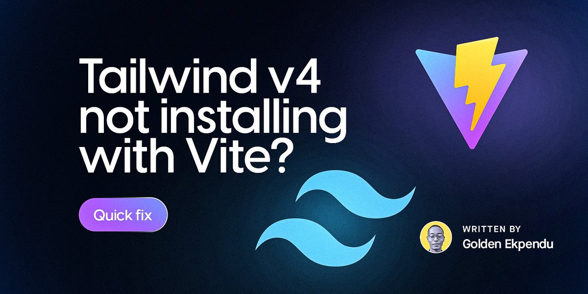 I just published a new article on @medium titled "How to install Tailwind v4 in a Vite project" medium.com/p/how-to-insta… 

If you're interested in the article, please leave a comment below "ARTICLE" and I'll share a link to read the full article.

#medium #frontenddev #tailwindcss