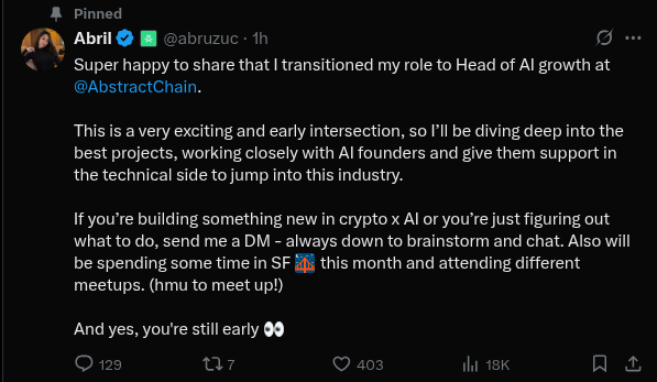 only in brypto, you can get fame by:

- posting your pictures
- lying about your knowledge and LARPING.
- Not knowing shit about your company or brypto but you have to be a streamer for them.
- transitioning to "Head of AI" in one man team since positions mean dogshit in brypto