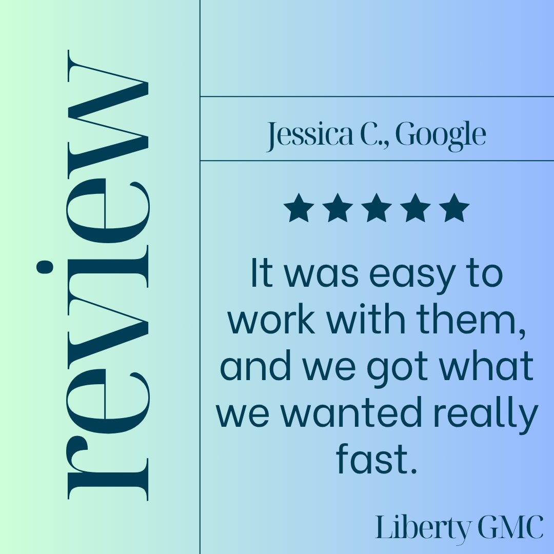Jessica, it’s great to know we were able to meet your needs quickly and efficiently. Thank you for sharing your positive experience, and we’re here whenever you’re ready for your next vehicle!