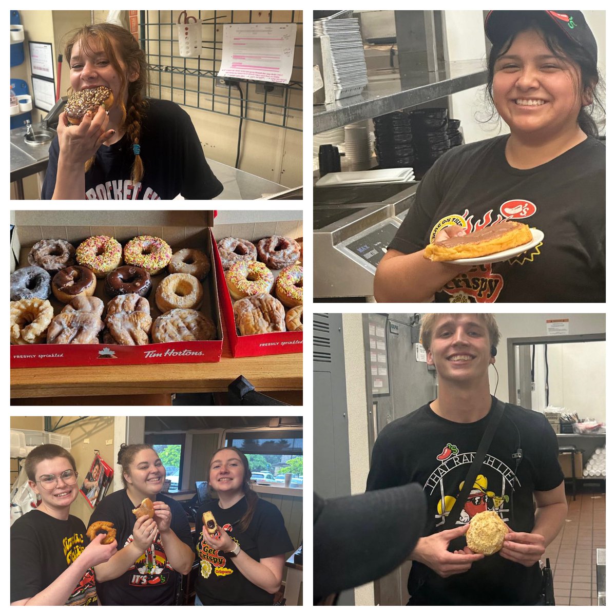 Kelly Wakefield (@kjwakes) on Twitter photo Celebrating more than just sweets— all about culture, and building our best teams, because just like doughnuts, the best teams are: Well-rounded, Filled with goodness and Impossible to resist. #WakeUP <a href="/CaraLiebman/">Cara Liebman</a> <a href="/ethandshaffer/">Ethan Shaffer</a> <a href="/yesin1988/">Nisey Gettridge</a> Celebrating more than just sweets— all about culture, and building our best teams, because just like doughnuts, the best teams are: Well-rounded, Filled with goodness and Impossible to resist. #WakeUP <a href="/CaraLiebman/">Cara Liebman</a> <a href="/ethandshaffer/">Ethan Shaffer</a> <a href="/yesin1988/">Nisey Gettridge</a>