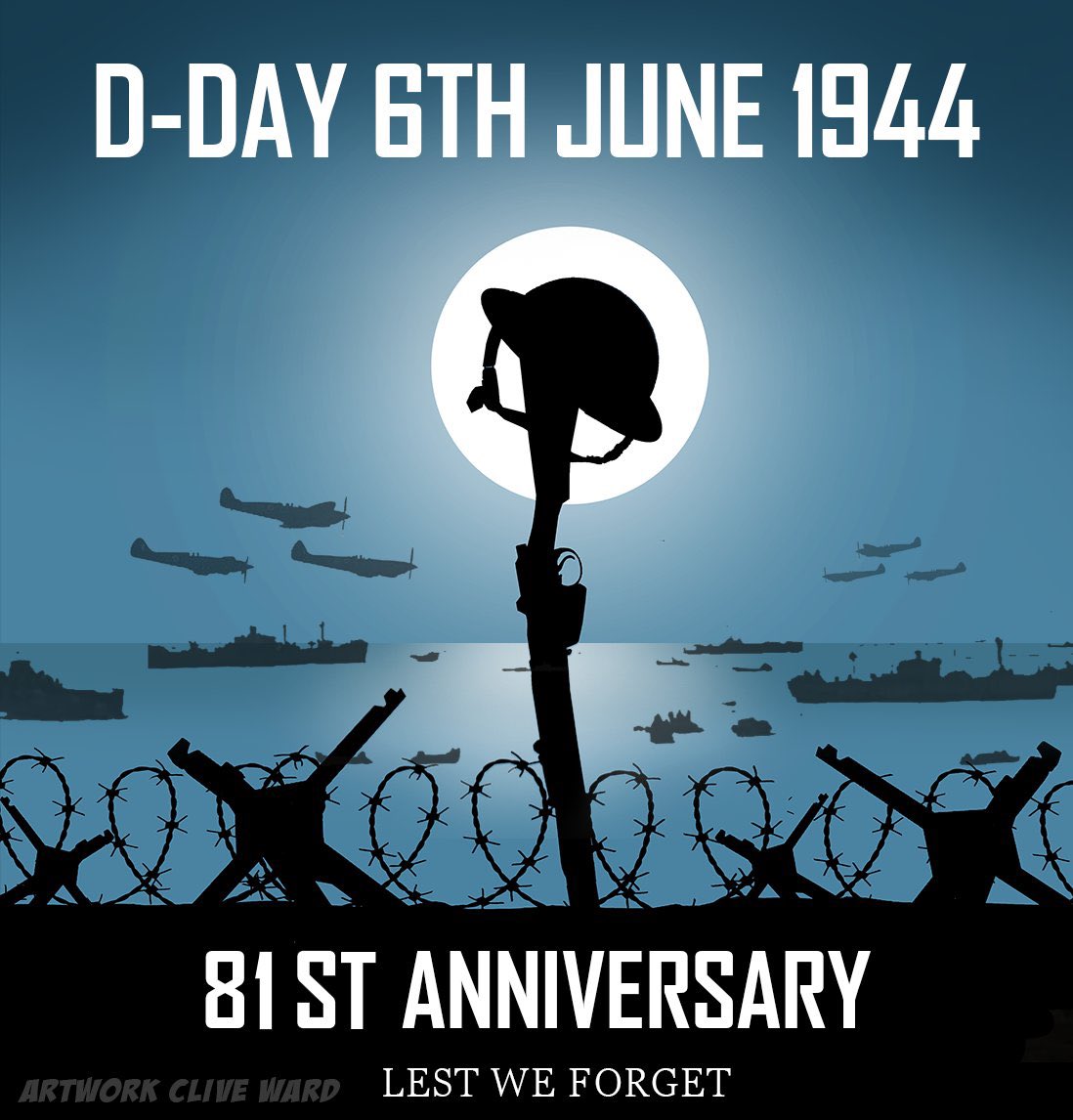 At <a href="/Mirfield_RBL/">Mirfield Branch RBL</a>, we remember all those who gave their lives today 81years ago on the beaches of Normandy.
Lest We Forget
#DDay81 #DDayAnniversary