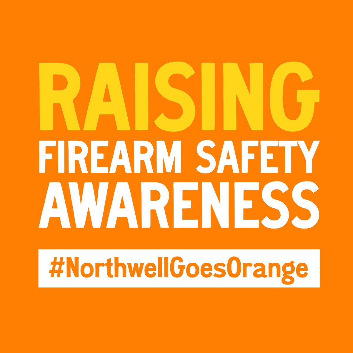 🧡 Join us today on National Gun Violence Awareness Day to raise awareness around this public health crisis that traumatizes communities, strains health systems, and kills more than 40,000 Americans each year. 

Our goal is to dramatically reduce gun violence so that it's no