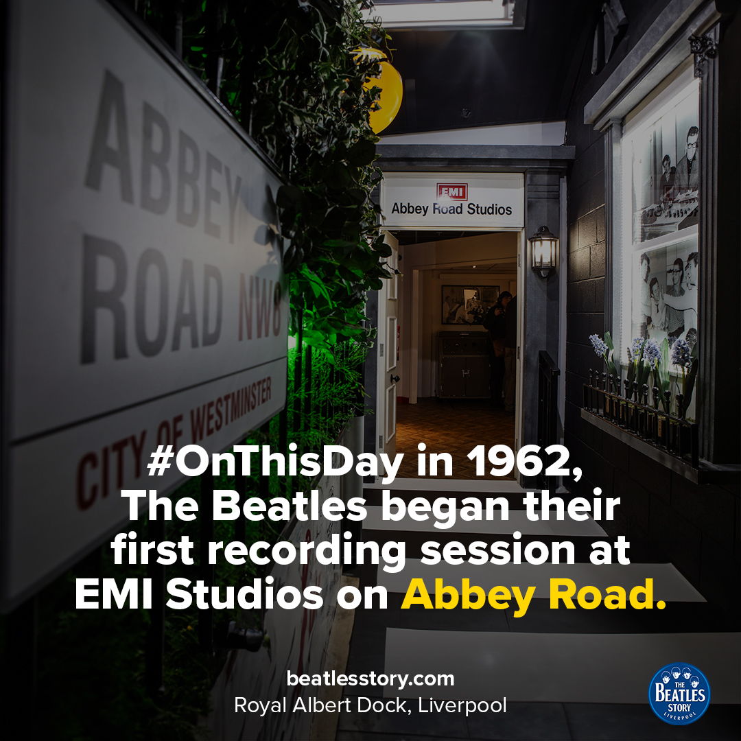 TRIVIA: What were the names of the four songs recorded that day? 🤔 🎵