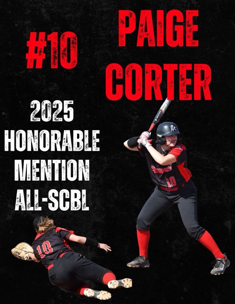 Congrats to our All-League softball players!