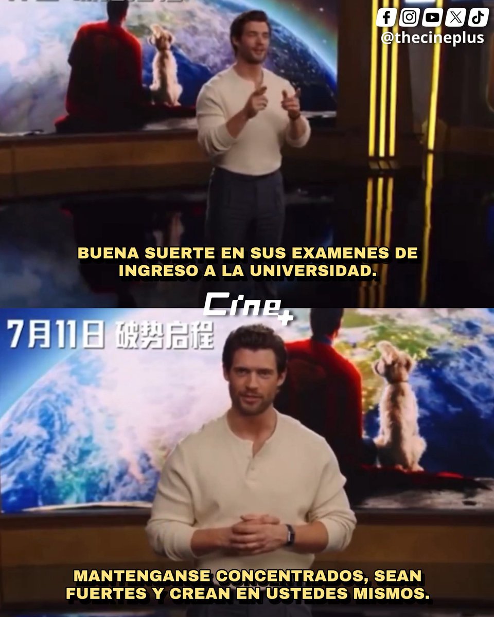 TheCinePlus's tweet photo. David Corenswet antes de presentar un nuevo TV Spot de 'Superman'. https://t.co/540Qx1pmER