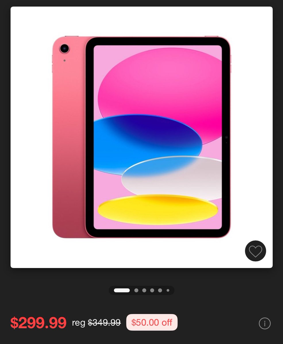 DropsMonitor's tweet image. Target 🎯
Apple IPad A16 11inches (2025, 11th generation)
If you have the Red Card get $15 off on top of the deal!
#ad #apple #targetfinds
mavely.app.link/e/MR1V6pJ4YTb