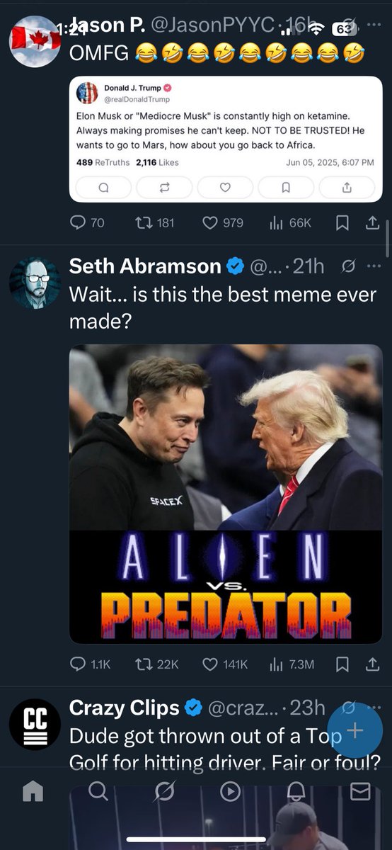 sometimes man this all
comes thru