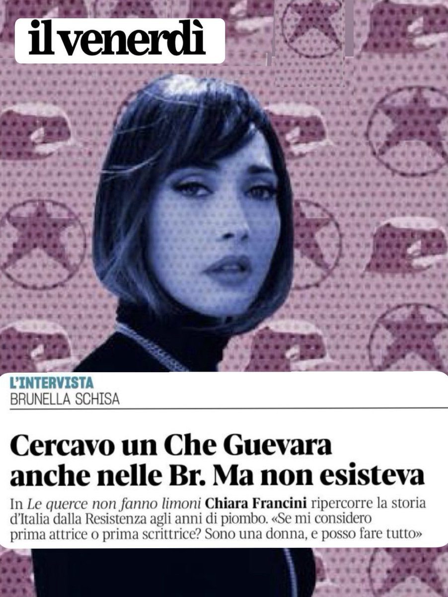 Chiara Francini (@chiarafrancini) on Twitter photo ๐ Su Il Venerdรฌ di Repubblica
๐๐ ๐ช๐ฎ๐๐ซ๐๐ ๐ง๐จ๐ง ๐๐๐ง๐ง๐จ ๐ฅ๐ข๐ฆ๐จ๐ง๐ข รจ una riflessione sulla vita e sulla morte,
sul significato della resistenza alle ingiustizie, agli abbagli giovanili,
in una continua ricerca dโamore.
โ๐๐ ๐ช๐ฎ๐๐ซ๐๐ ๐ง๐จ๐ง ๐๐๐ง๐ง๐จ ๐ Su Il Venerdรฌ di Repubblica
๐๐ ๐ช๐ฎ๐๐ซ๐๐ ๐ง๐จ๐ง ๐๐๐ง๐ง๐จ ๐ฅ๐ข๐ฆ๐จ๐ง๐ข รจ una riflessione sulla vita e sulla morte,
sul significato della resistenza alle ingiustizie, agli abbagli giovanili,
in una continua ricerca dโamore.
โ๐๐ ๐ช๐ฎ๐๐ซ๐๐ ๐ง๐จ๐ง ๐๐๐ง๐ง๐จ