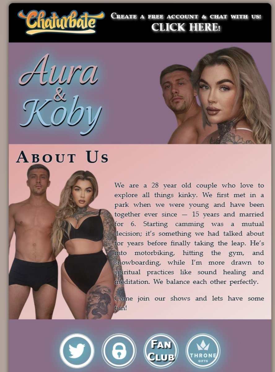 Thankyou to <a href="/ArtfulCynic/">ArtfulCynic</a> for designing this about us section for out Chaturbate 🫶