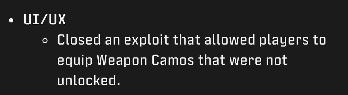 Chat we’re cooked! Finally able to get good camos in the game.. now they’re gone 🙄