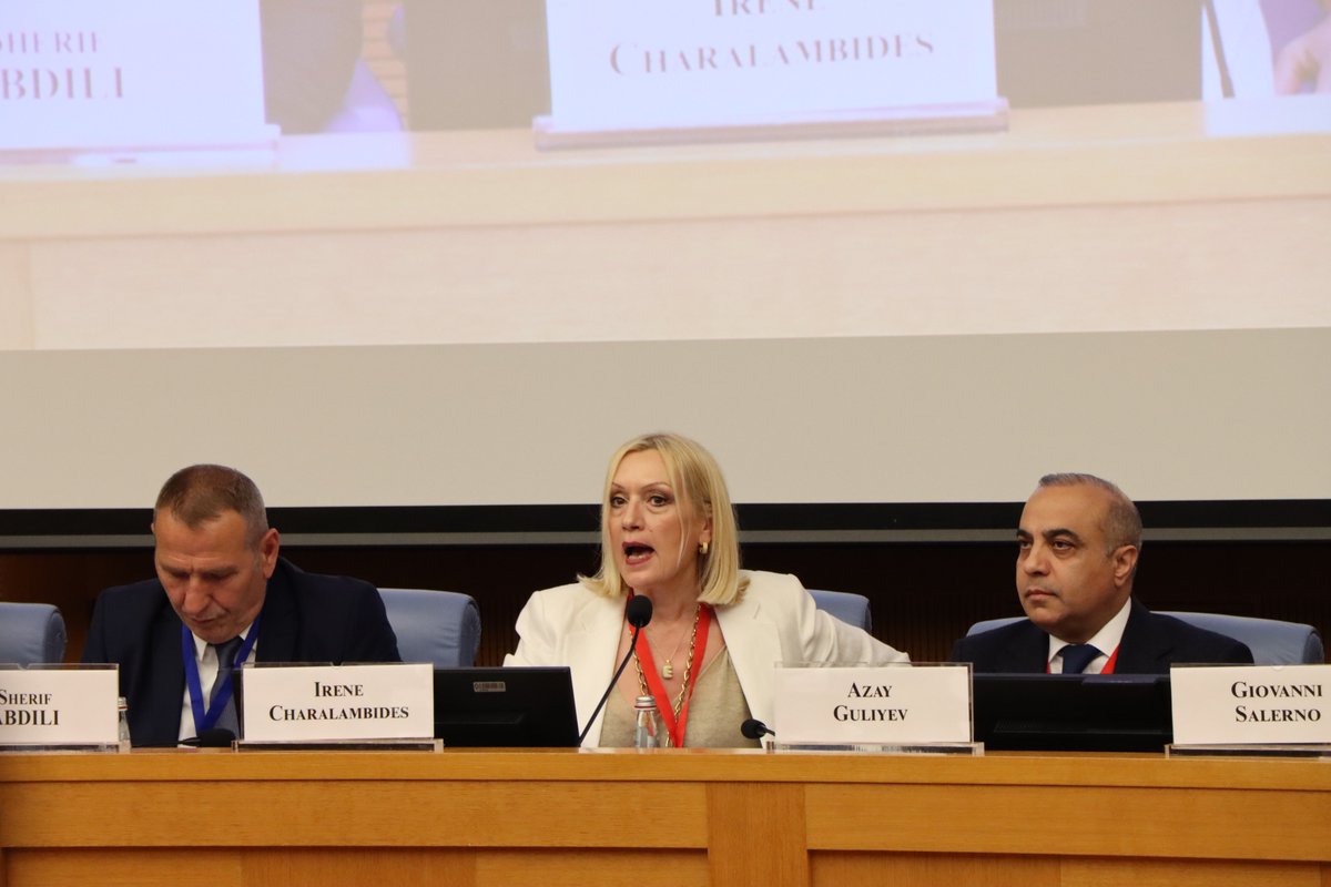 📢 The two-day Inter-Parliamentary Conference on Organized Crime, bringing together some 80 parliamentarians from more than 25 OSCE participating States for discussions on organized crime, corruption and terrorism, concluded today in Rome. 

🔗 oscepa.org/en/news-a-medi…