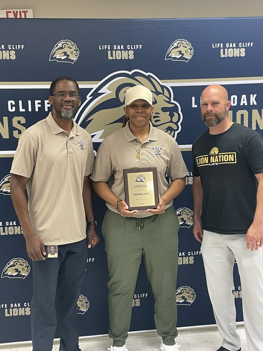 B P (@_phillipsb) on Twitter photo Life High School Oak Cliff MIDDLE SCHOOL COACH of the year award goes to Helena Lilly. She coaches volleyball, basketball and track! <a href="/lifeschools/">Life School™</a> <a href="/SLThrush/">Scott Thrush</a> #LifeLeader Life High School Oak Cliff MIDDLE SCHOOL COACH of the year award goes to Helena Lilly. She coaches volleyball, basketball and track! <a href="/lifeschools/">Life School™</a> <a href="/SLThrush/">Scott Thrush</a> #LifeLeader