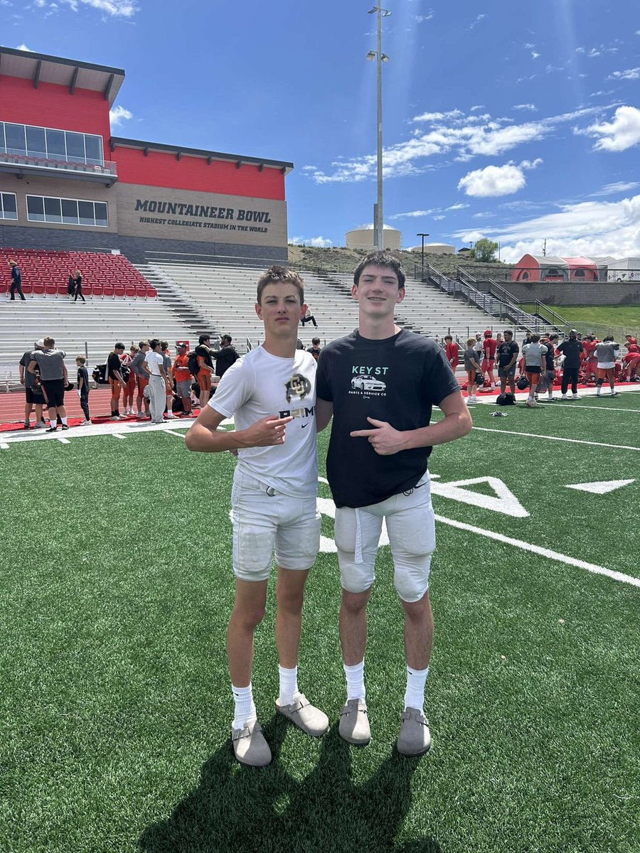 Tyler Grim (@tyleragrim) on Twitter photo Thankful for the opportunity to attend camp with my Roosevelt Roughriders. We put in the work, built bonds, and got better. BYA – now it’s time to rest, recover and get back at it on Monday! 💪🏽🏈 #Roughriders #BYA #CampComplete #RFTB <a href="/WCUMountaineers/">Western Colorado Mountaineers</a> <a href="/PrepZoneCO/">PrepzoneCO</a> <a href="/Jas_Bains_12/">Jas Bains</a> Thankful for the opportunity to attend camp with my Roosevelt Roughriders. We put in the work, built bonds, and got better. BYA – now it’s time to rest, recover and get back at it on Monday! 💪🏽🏈 #Roughriders #BYA #CampComplete #RFTB <a href="/WCUMountaineers/">Western Colorado Mountaineers</a> <a href="/PrepZoneCO/">PrepzoneCO</a> <a href="/Jas_Bains_12/">Jas Bains</a>